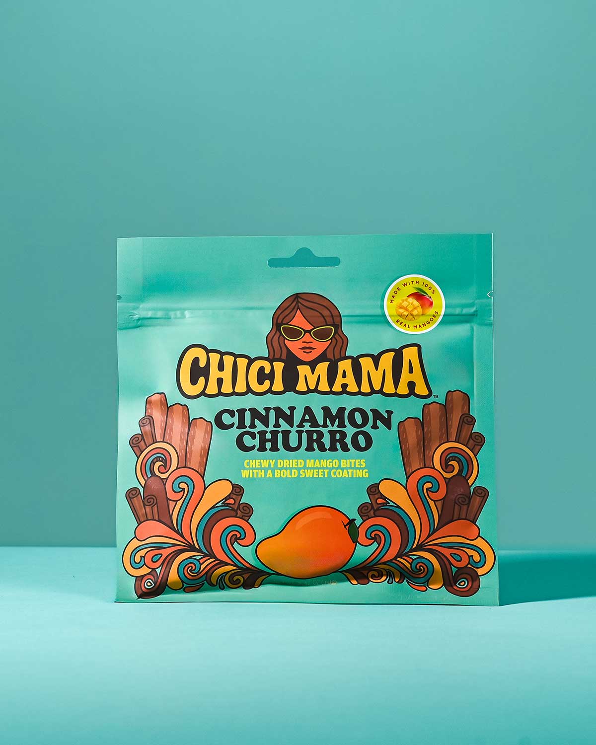 Cinnamon Churro Chewy Mango Bites | Chici Mama