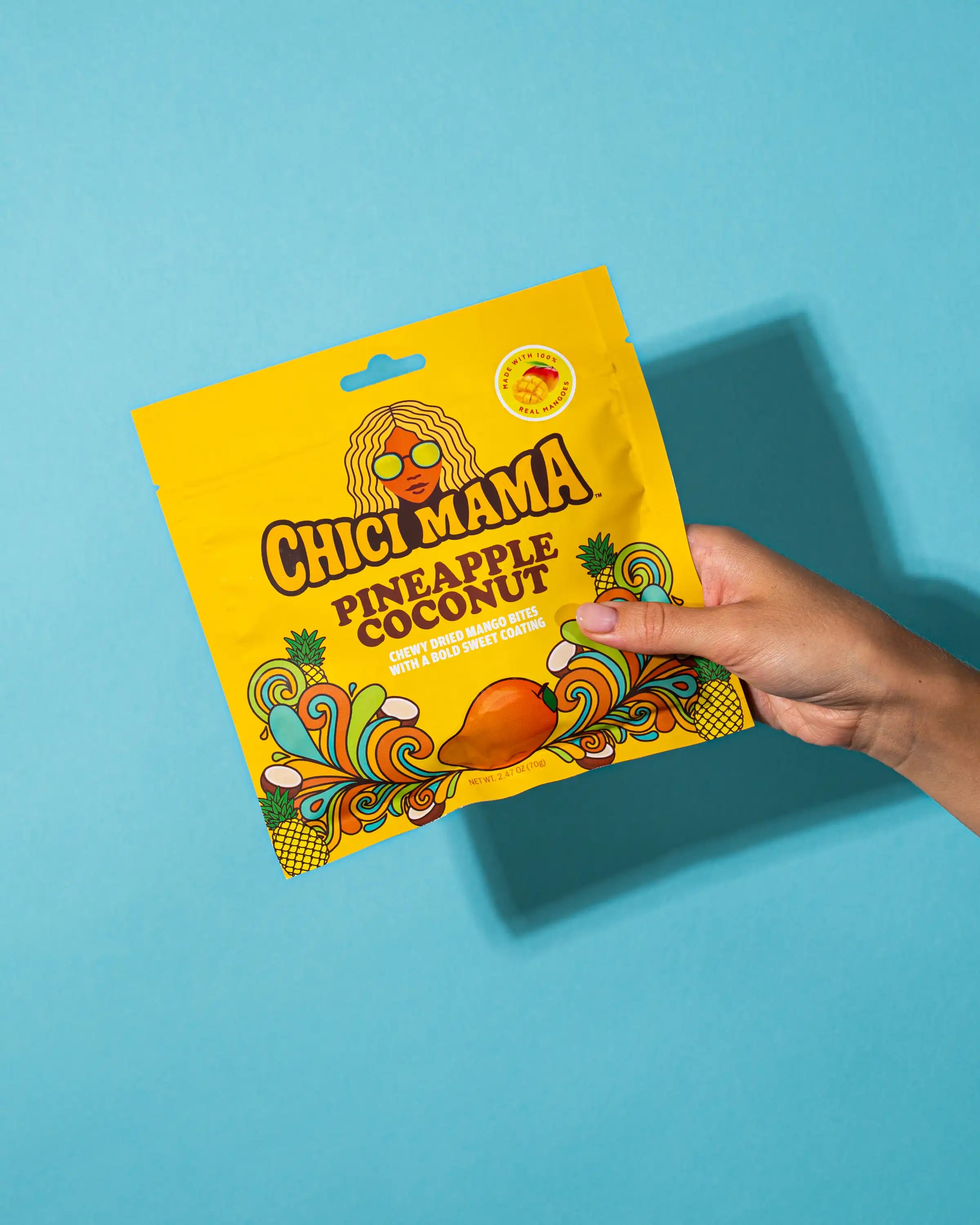 Pineapple Coconut Chewy Mango Bites
