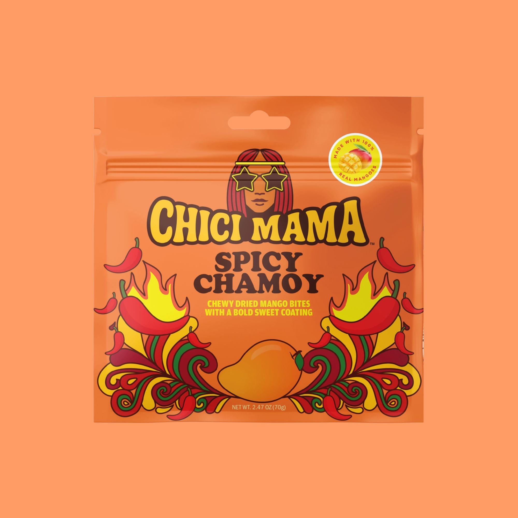 Spicy Chamoy Chewy Mango Bites | Chici Mama
