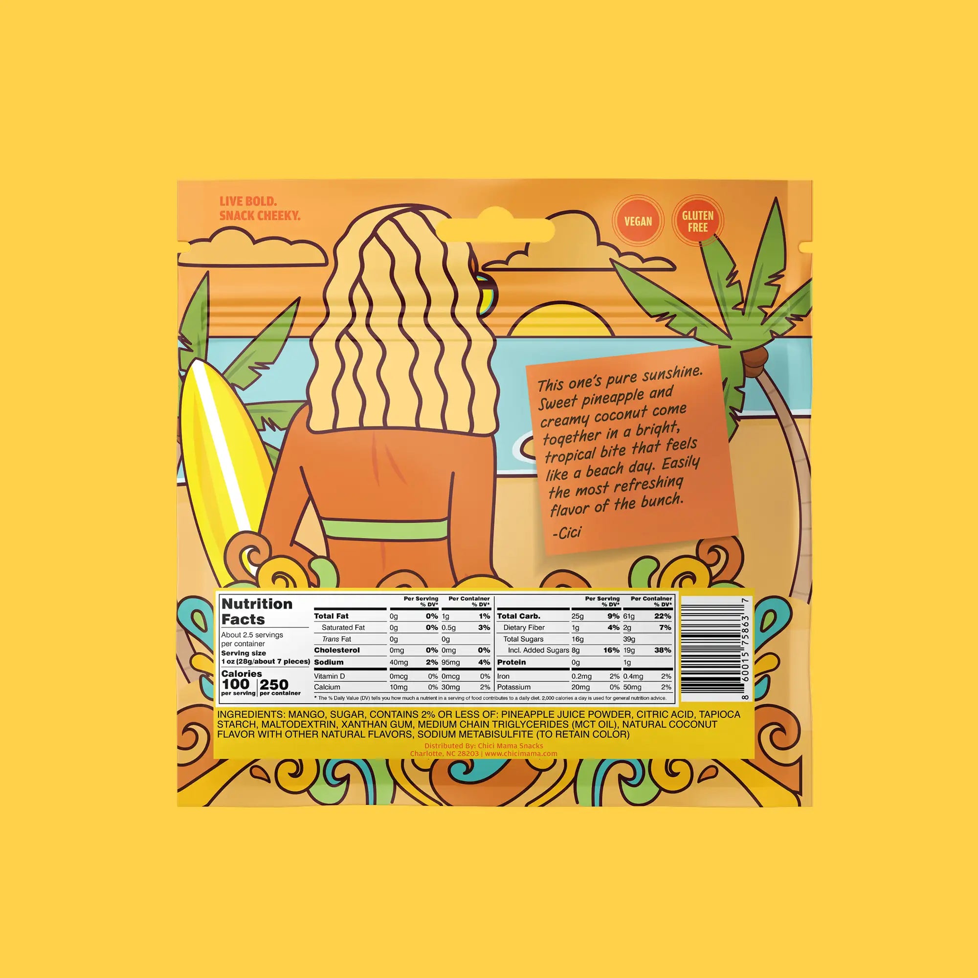 Pineapple Coconut Chewy Mango Bites