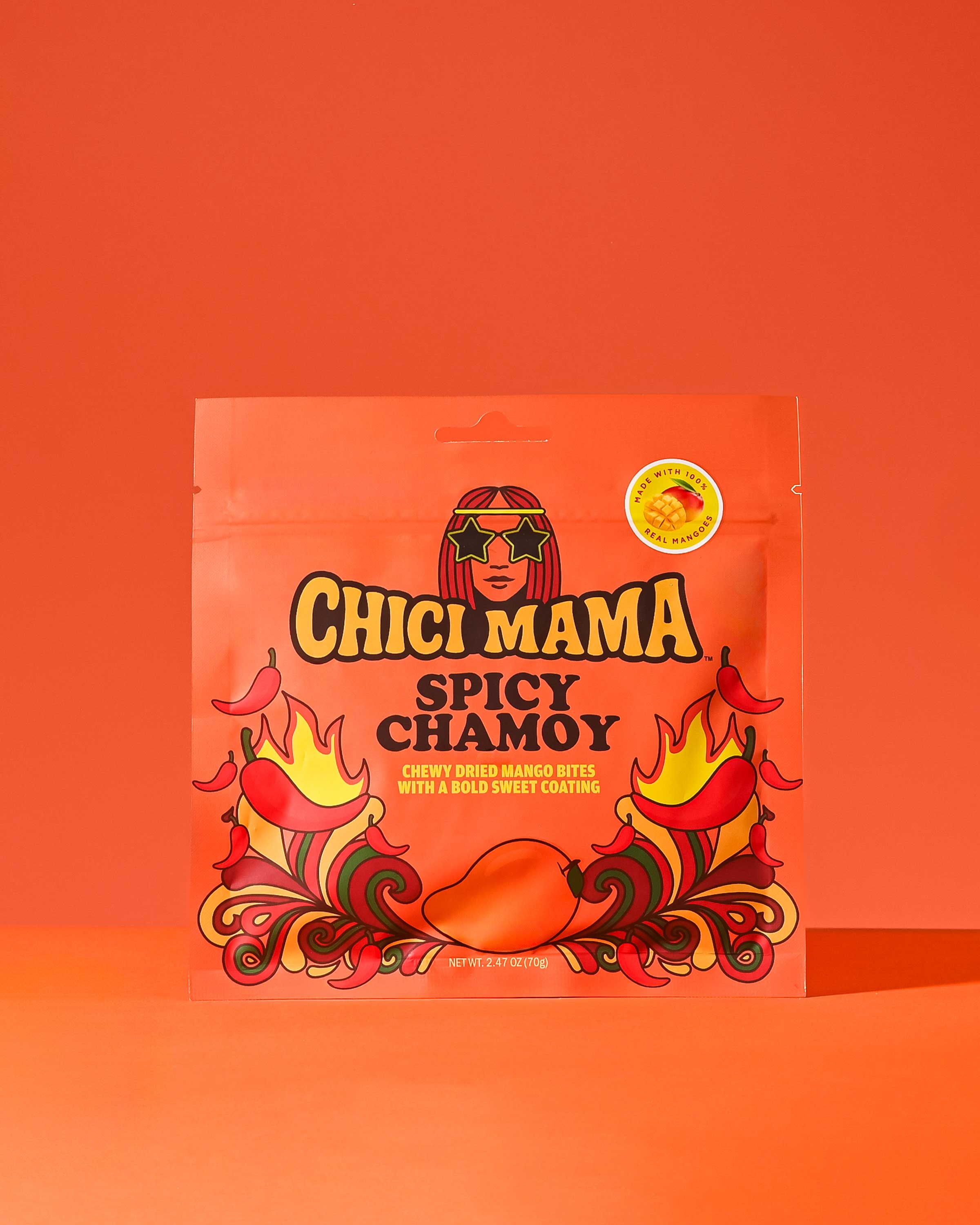 Spicy Chamoy Chewy Mango Bites | Chici Mama